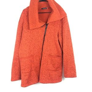 Suvimuga Oversized Orange Heathered Sweater 3XL
